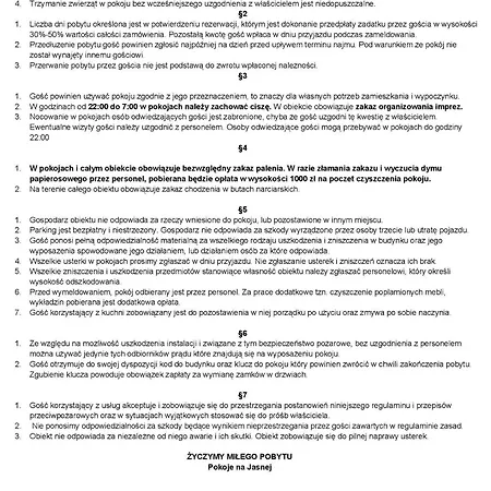 Проживання в сім'ї Na Jasnej Щирк